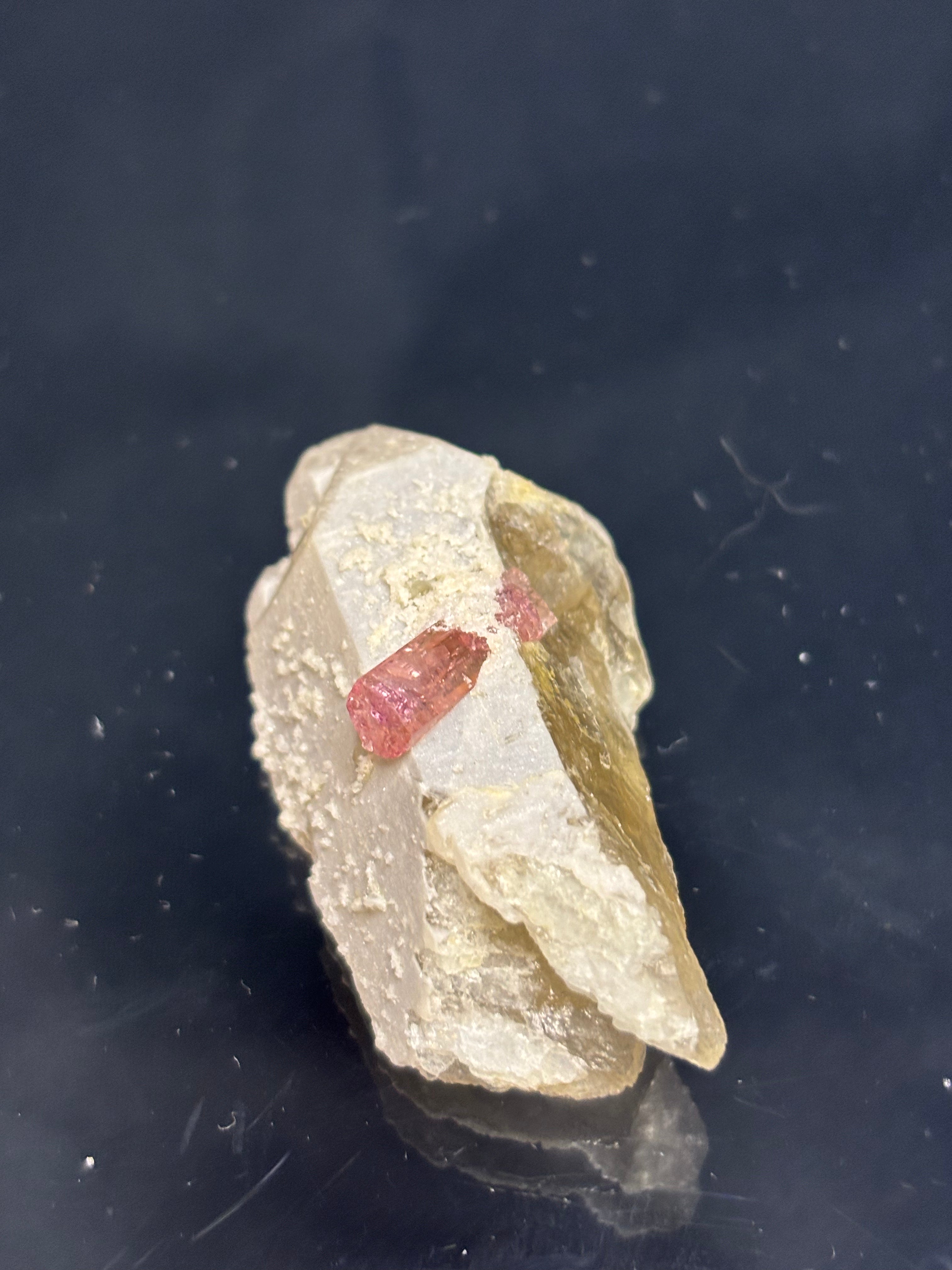 Pink Tourmaline in Quartz Point 22g